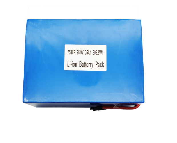 7S10P 25.9V 35Ah Li-ion Battery Pack